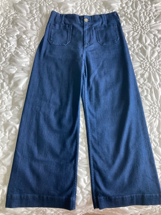 Anthropologie Denim - Maeve the colette High-Rise Wide Leg Jeans in Deep Indigo